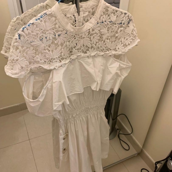 Self Portrait White Dress - Picture 2 of 4